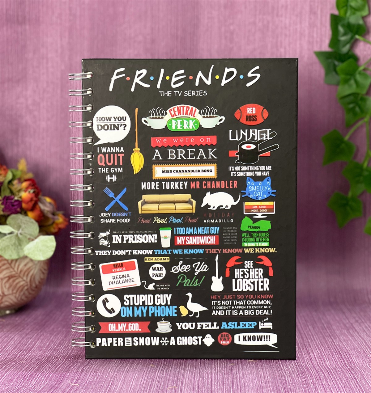 Friends Tasarımlı Konuşan AjandagiftmodaGmd100122