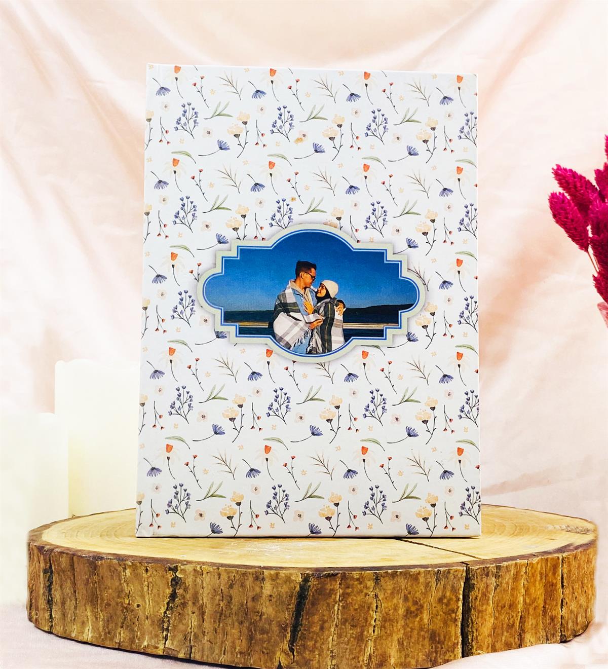 Kişiye Özel Fotoğraflı Yaprak Sert Kapaklı DeftergiftmodaGmd100574