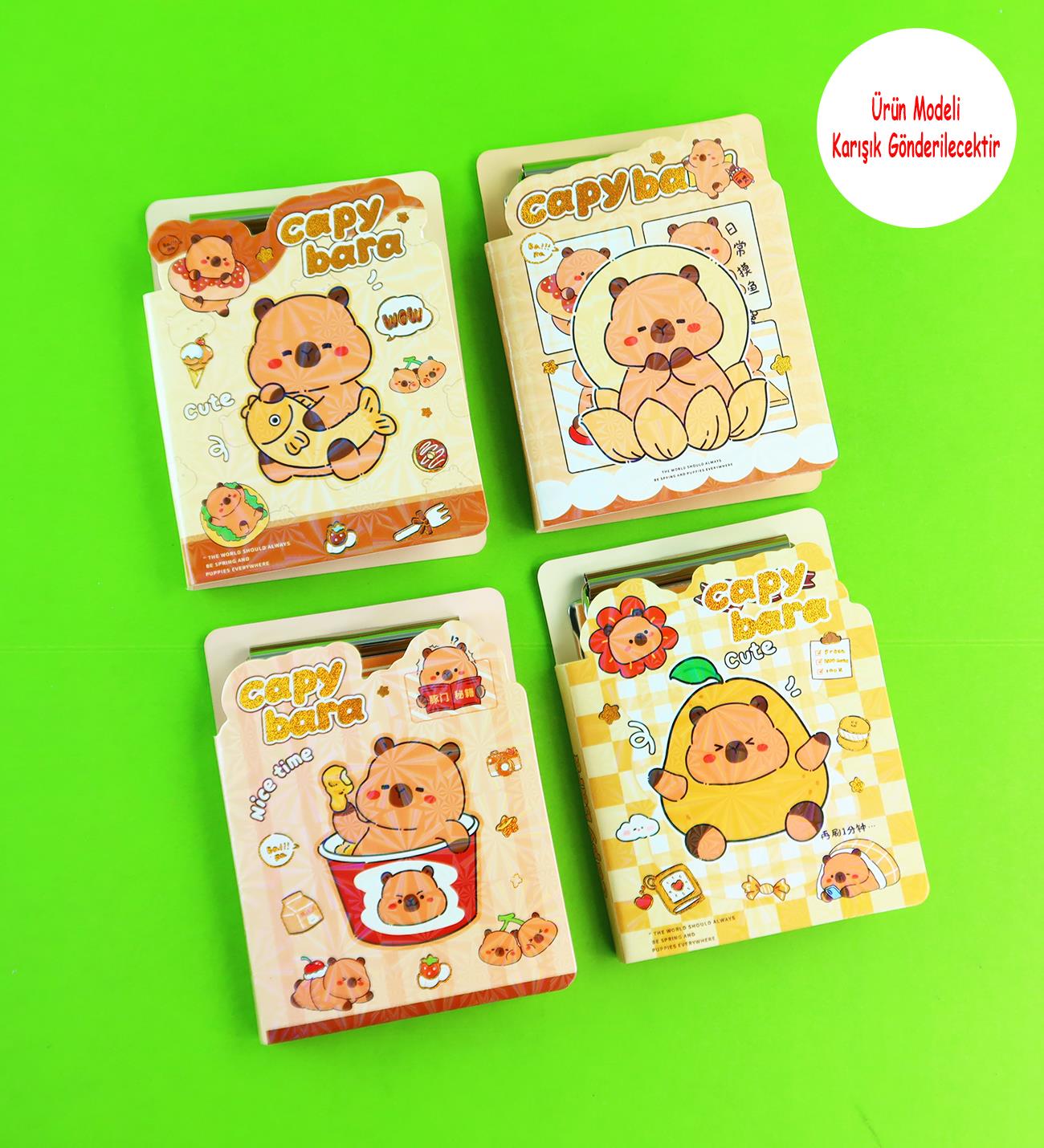 Capybara Sekreterlik Mekanizmalı Dosya DeftergiftmodaBM-1882