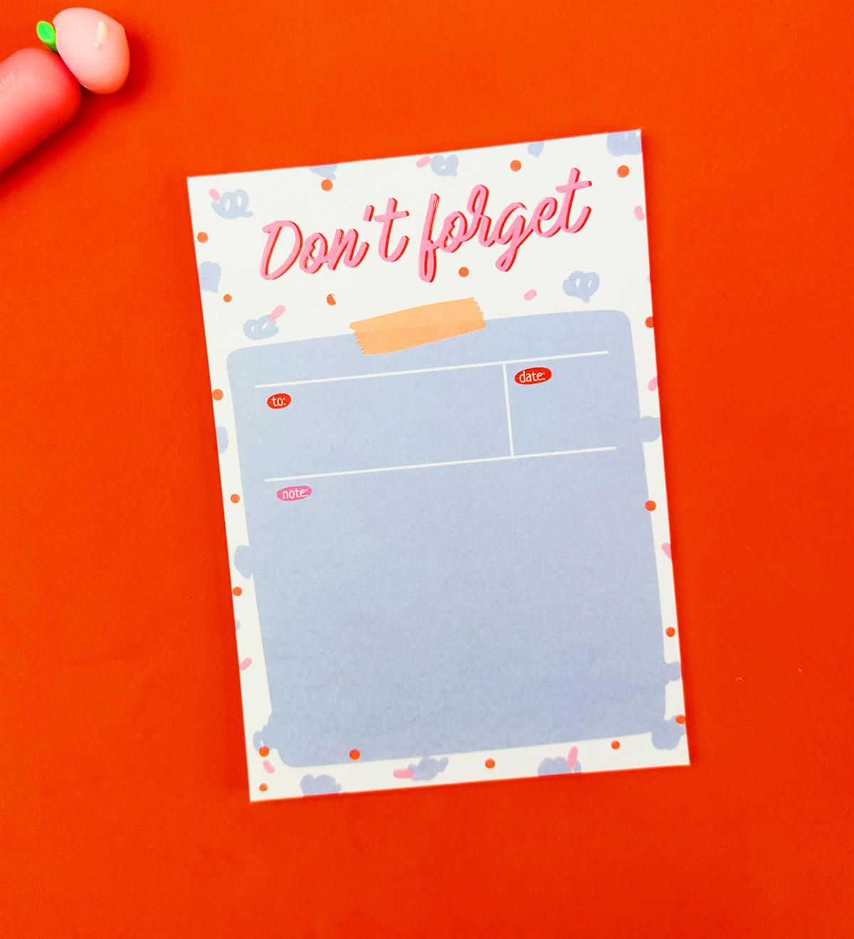 Don't Forget Tasarımlı To Do List Yapılacak ListesigiftmodaBAM-Pln-14	