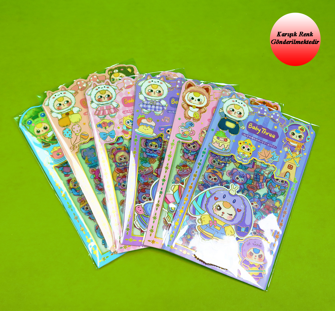 Tatlı Dünyalar Sticker giftmodaBM-2121