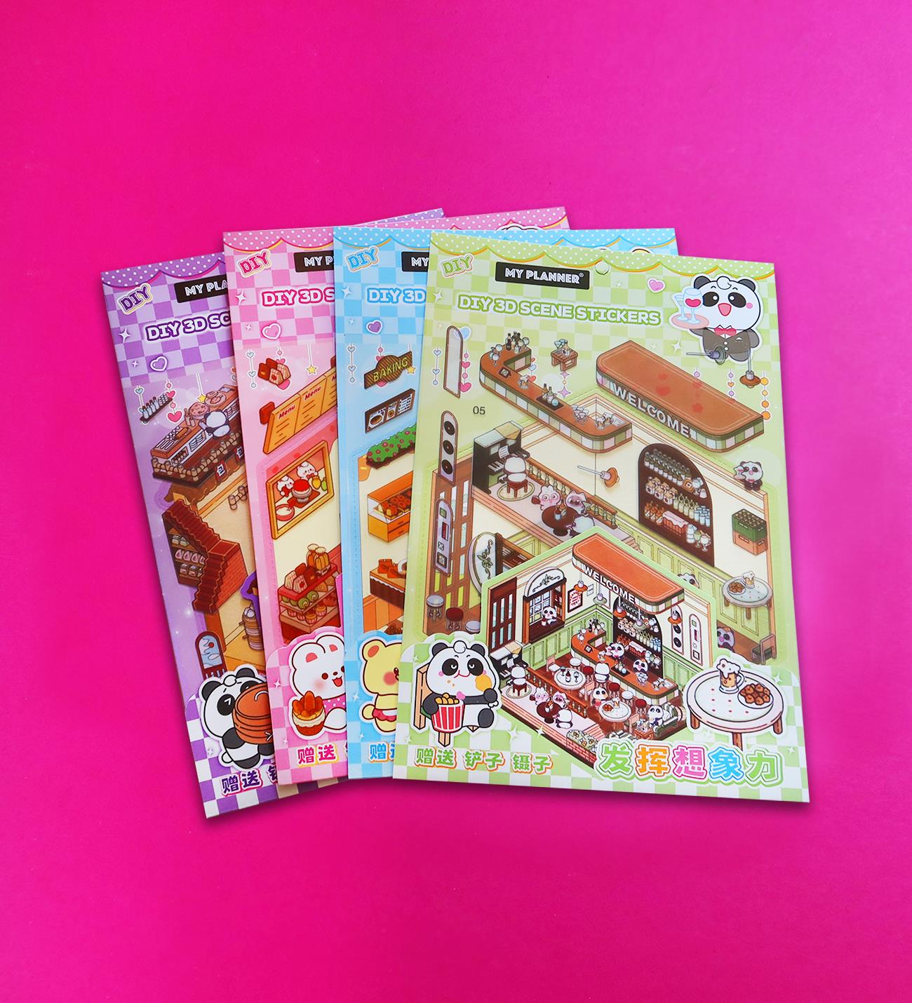 Dıy Kendin Yap 3D StickergiftmodaBm-1713