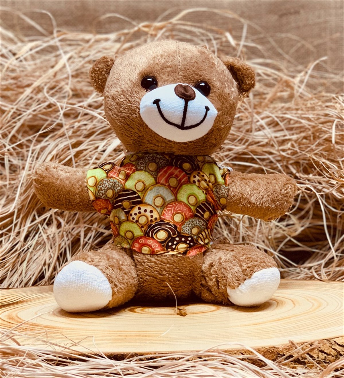 Donut Tatlı Pelüş AyıcıkGiftmodadonut-ayicik