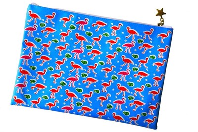 Flamingolar Kumaş Çanta