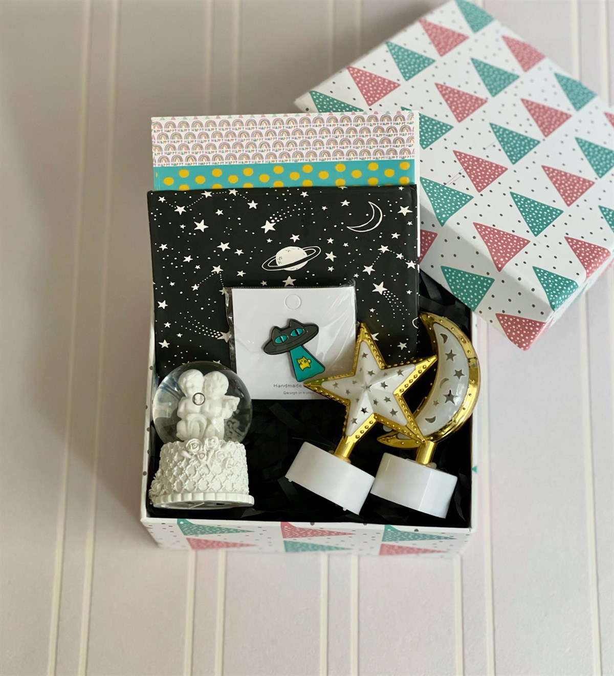 Galaxy Tasarımlı Hediye SetiGiftmodaGmhs100321