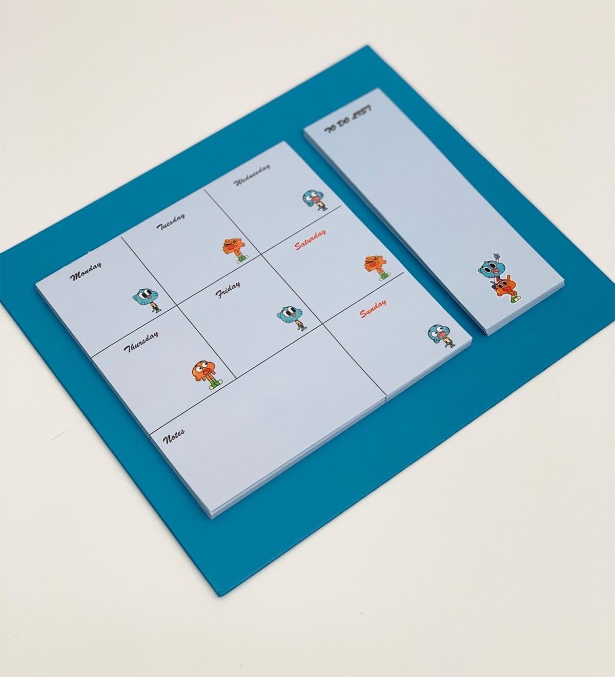 Gumball Darwin Tasarımlı Haftalık PlannerGiftmodaGumball-Planner