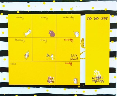 Happy Plan Masaüstü Haftalık Planlayıcı HP04