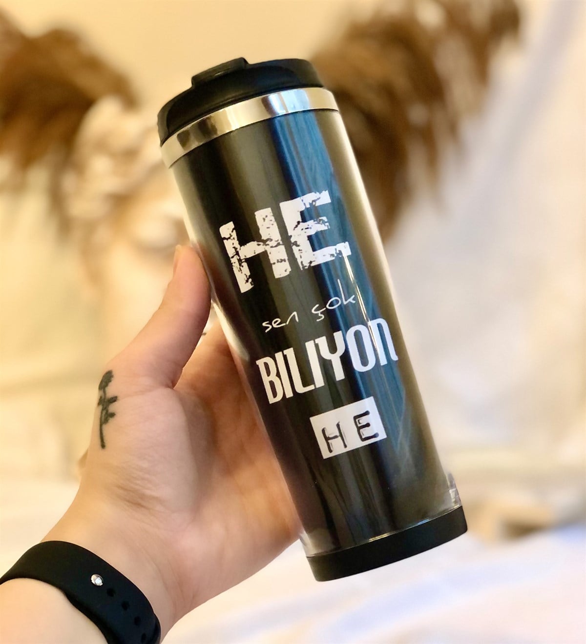 He Sen Çok Biliyon Tasarımlı 400 Ml Mug BardakGiftmodaGmmg100013
