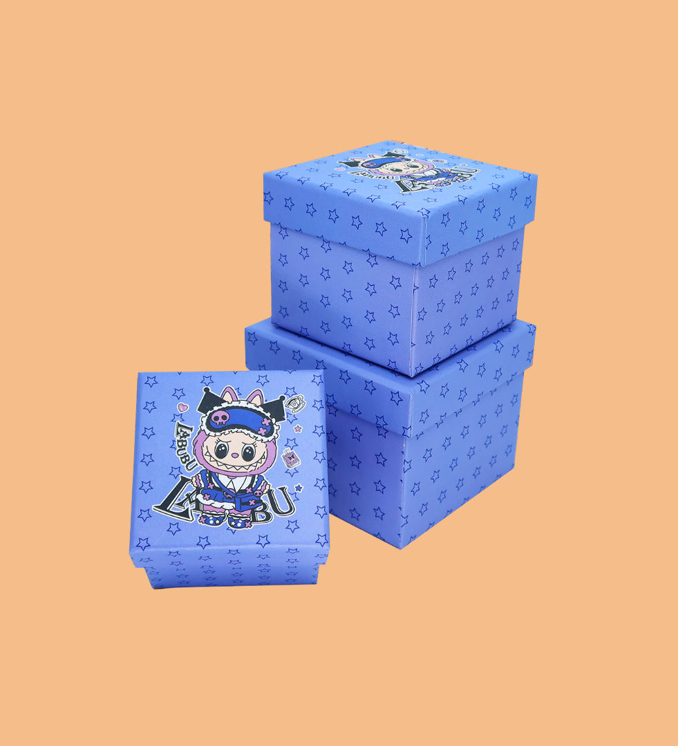 Labubu Seri: 2 Desenli 3'lü Hediye, Kutusu Seti | Mini Kutu SetigiftmodaBam-1323	