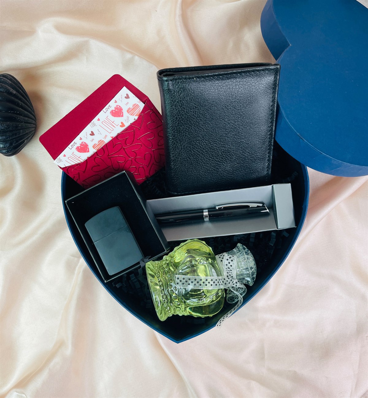 Limon Esanslı Kolonya Ve Benzinli Çakmak Sevgiliye Hediye SetigiftmodaGmhs101486