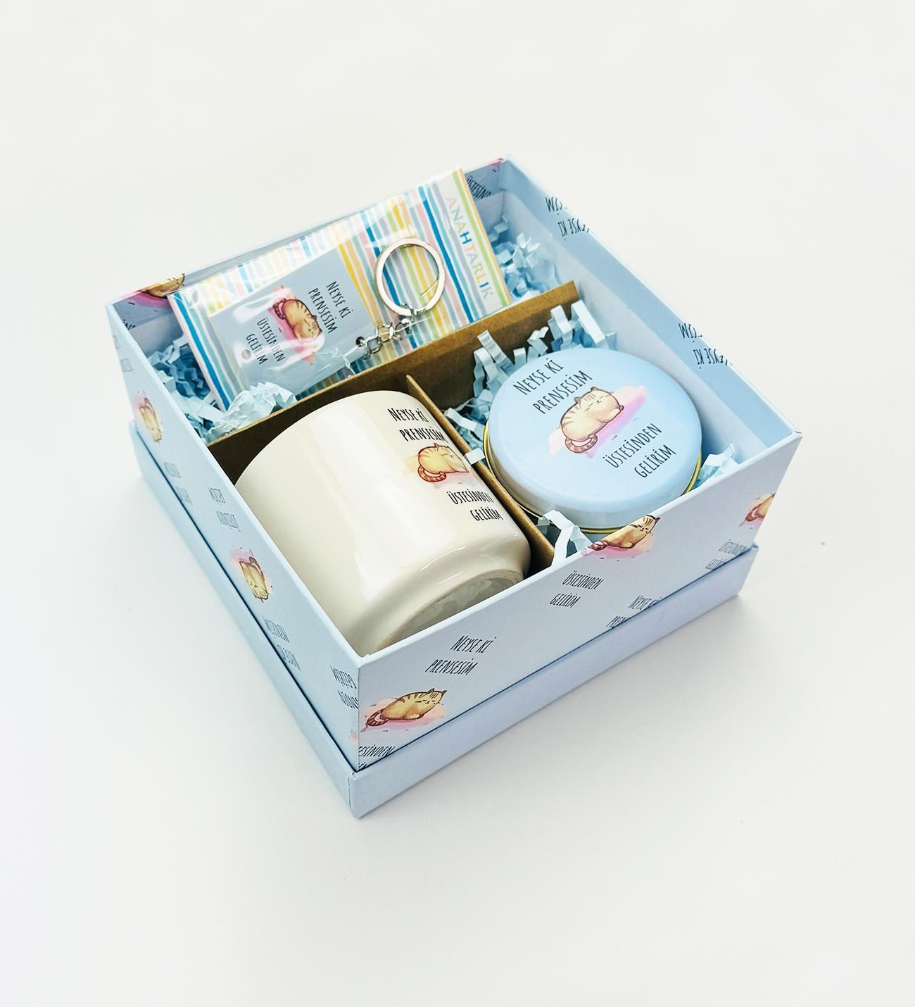 Neyse Ki Prensesim Tasarımlı Kutulu Hediye SetigiftmodaGmhs101989