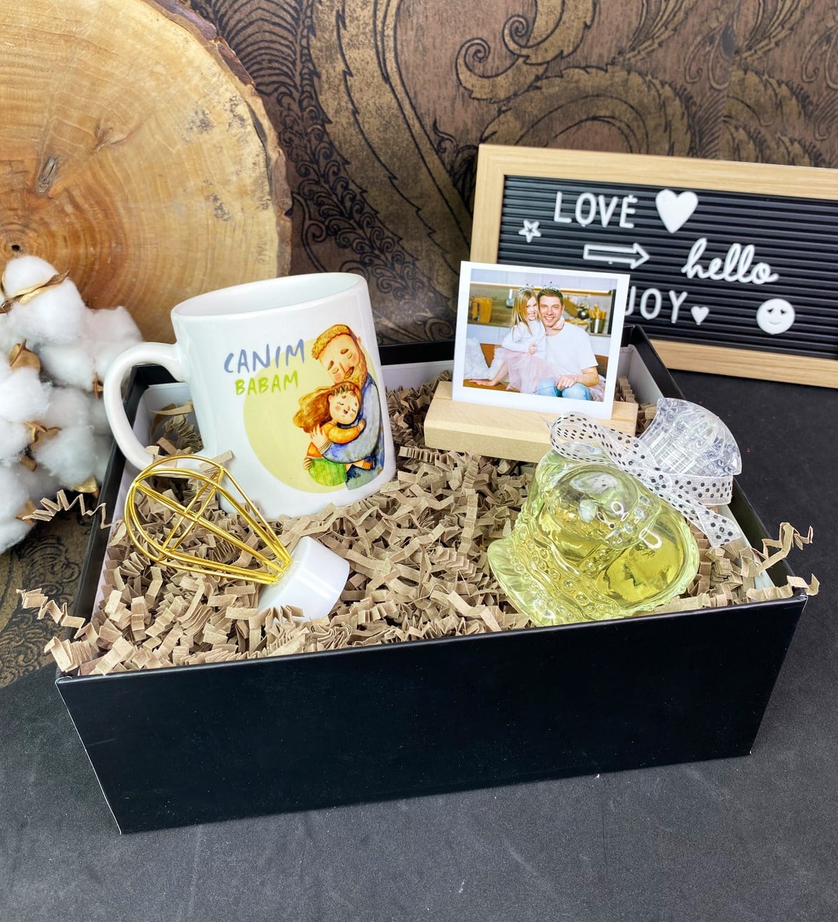 Kişiye Özel Fotoğraflı Canım Babam Hediye SetigiftmodaGmhs101700