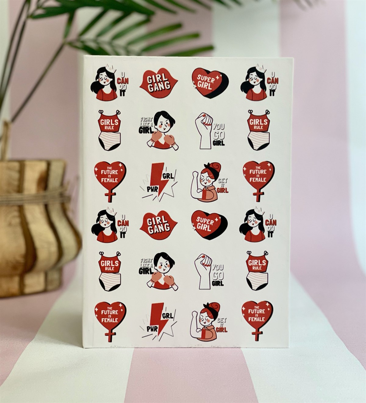 Girl Gang Tasarımlı Tarihsiz AjandaGiftmodaGmd100047