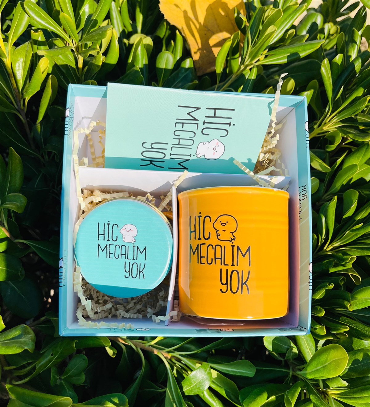 Hiç Mecalim Yok Tasarımlı Hediye SetigiftmodaGmhs101829