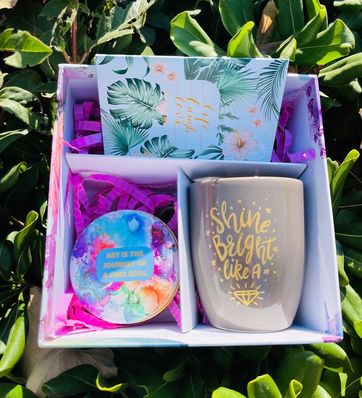 Sanat Özgür Ruhun Yolculuğudur Tasarımlı Hediye Seti giftmodaGmhs101820