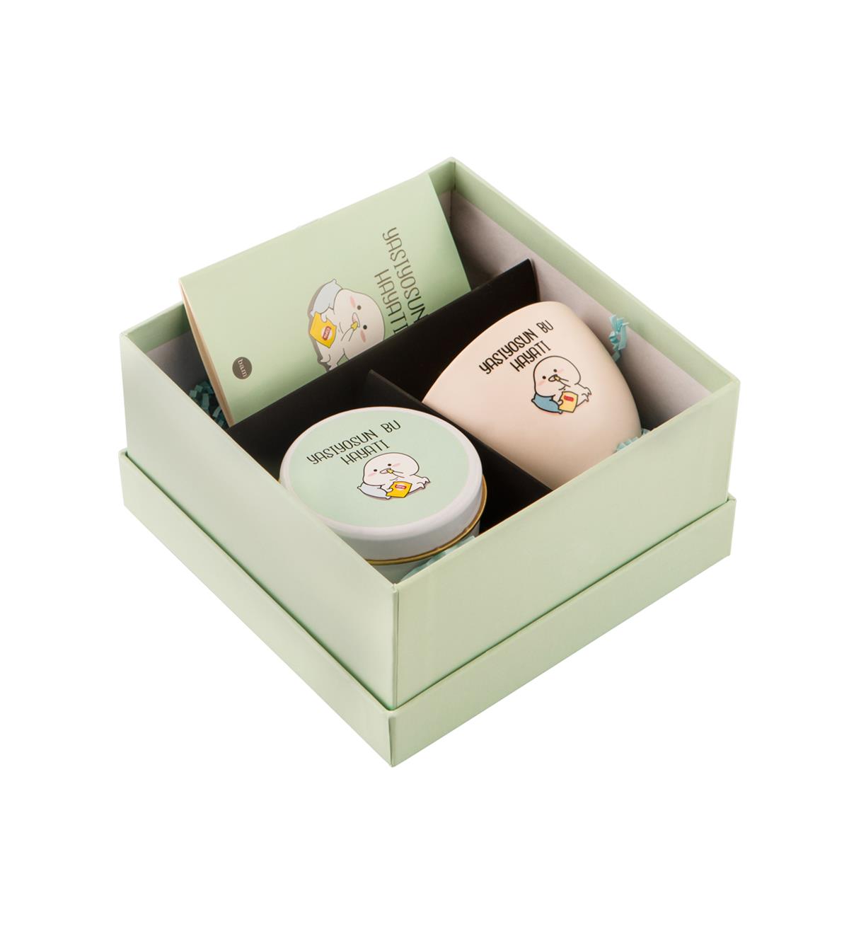 Yaşıyosun Bu Hayatı Tasarımlı Hediye Seti	giftmodaGmhs101866