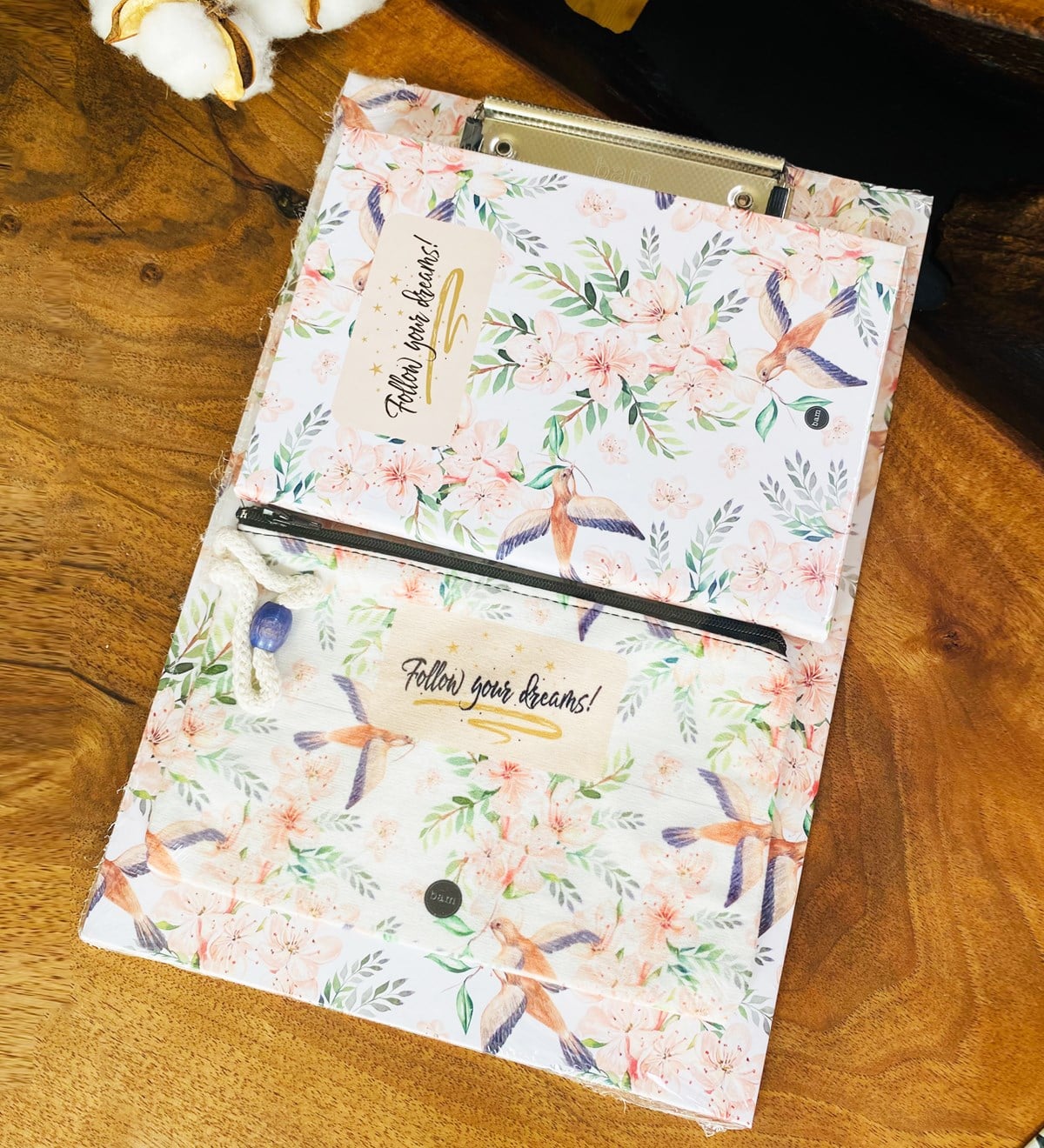Follow Your Dreams Sekreterlik Defter Kalemlik Kırtasiye SetigiftmodaGmhs101755