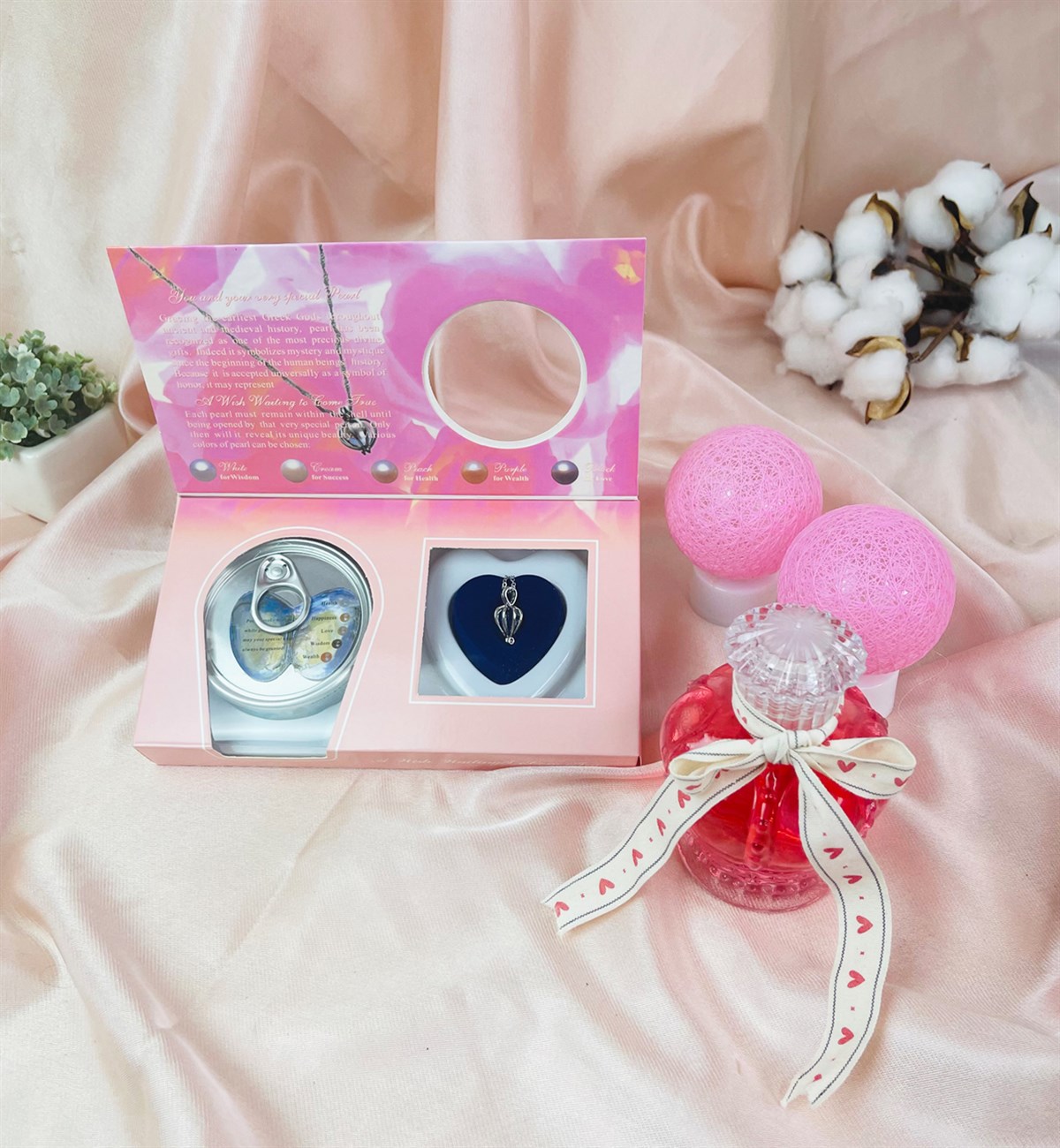 Yıl Dönümü Hediyesi İnci Kolyeli SetgiftmodaGmhs101497