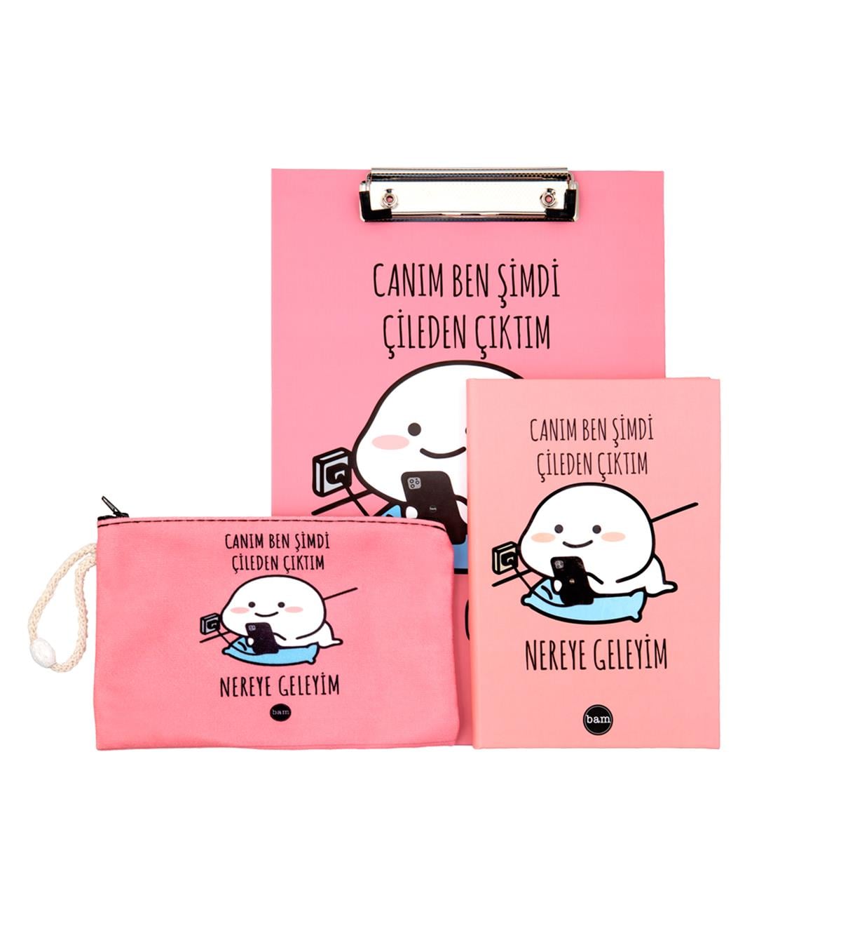 Canım Ben Şimdi Tasarımlı Kırtasiye Seti	giftmodaGmhs101873