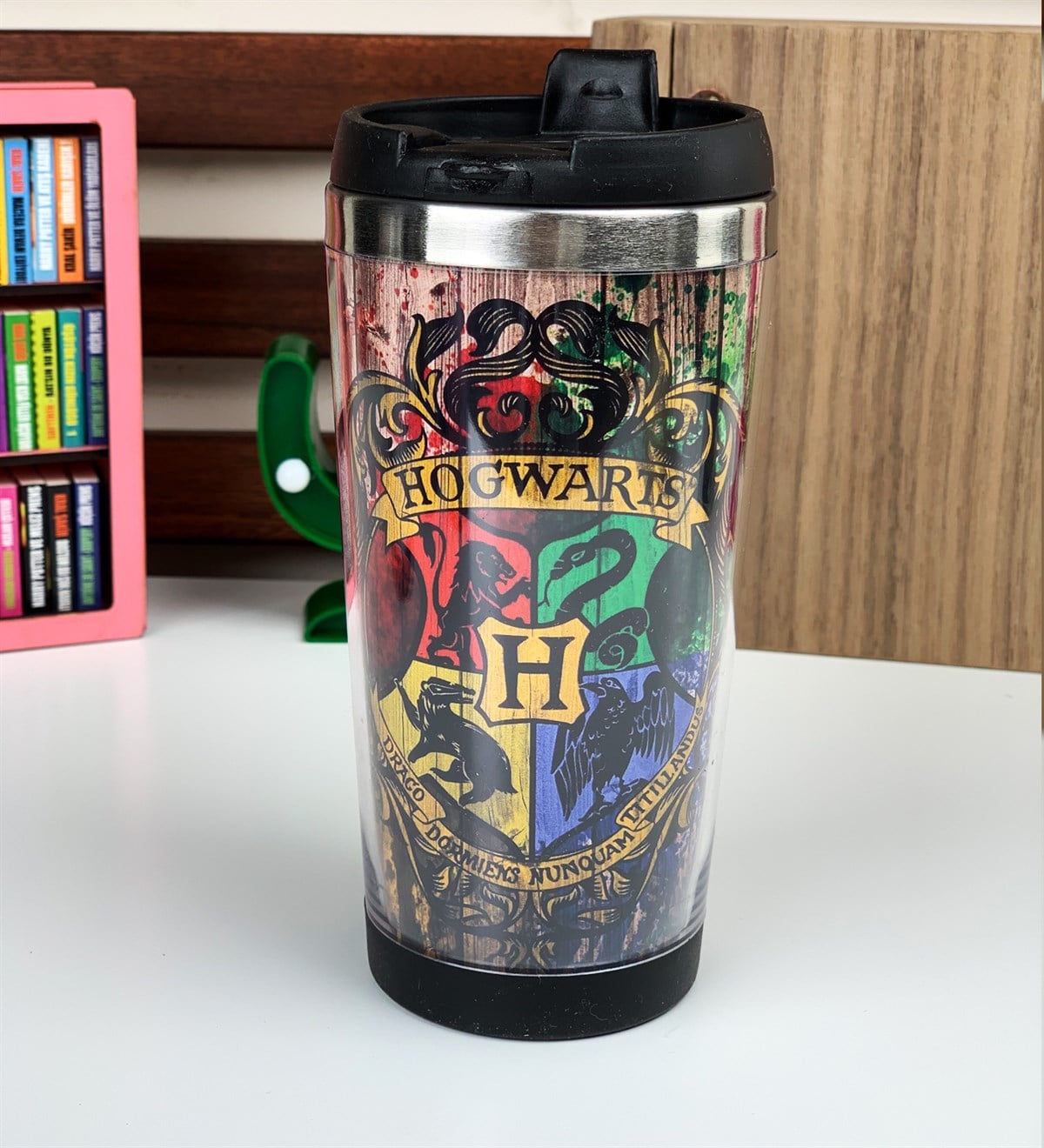 Hogwarts Tasarımlı Termos BardakGiftmodaHogwarts-Termos