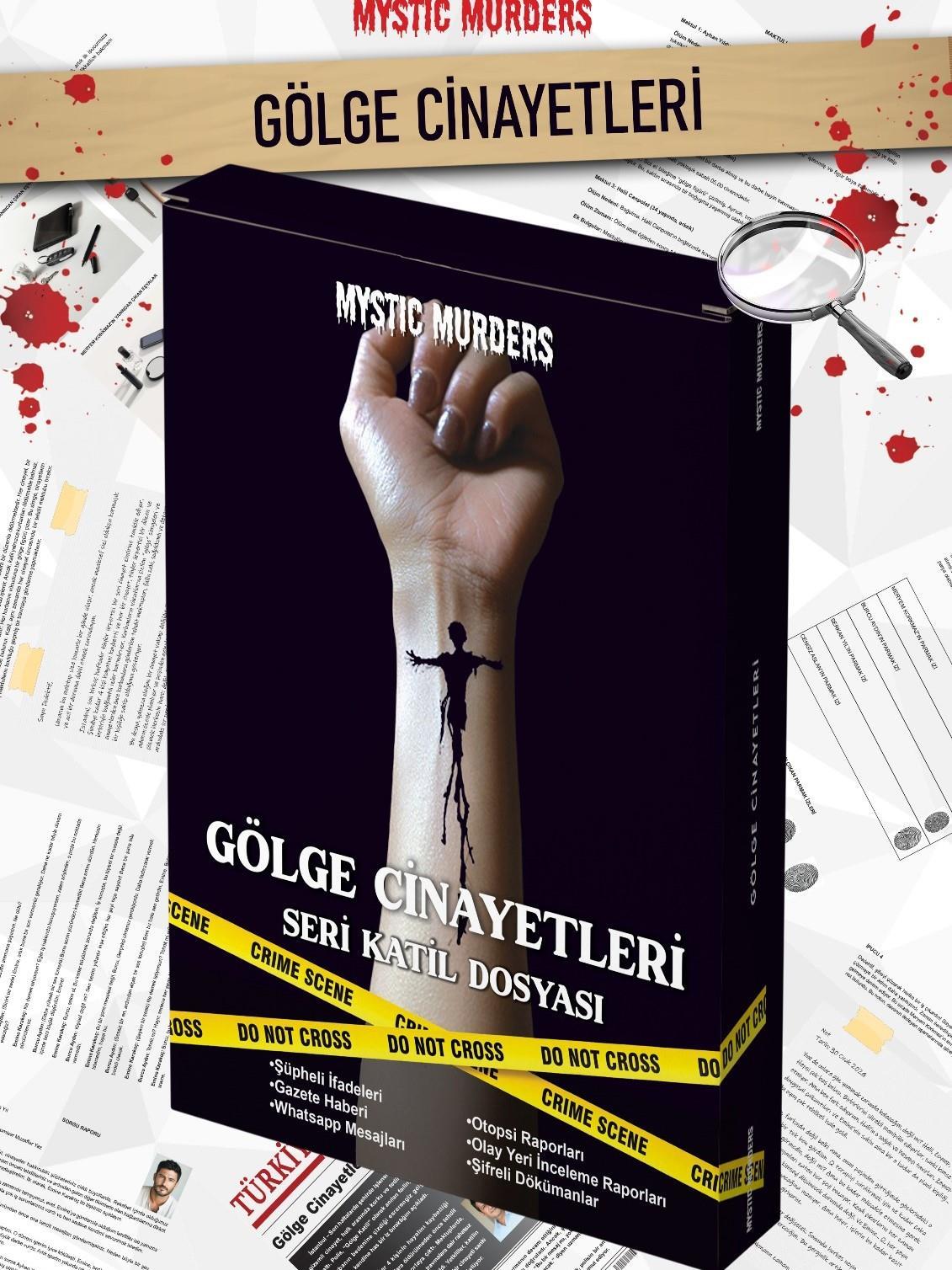 Dedektiflik Cinayet Çözme Oyunu - Gölge Cinayetleri -Seri Katil Dosyası Dedektif OyunugiftmodaGmig000104