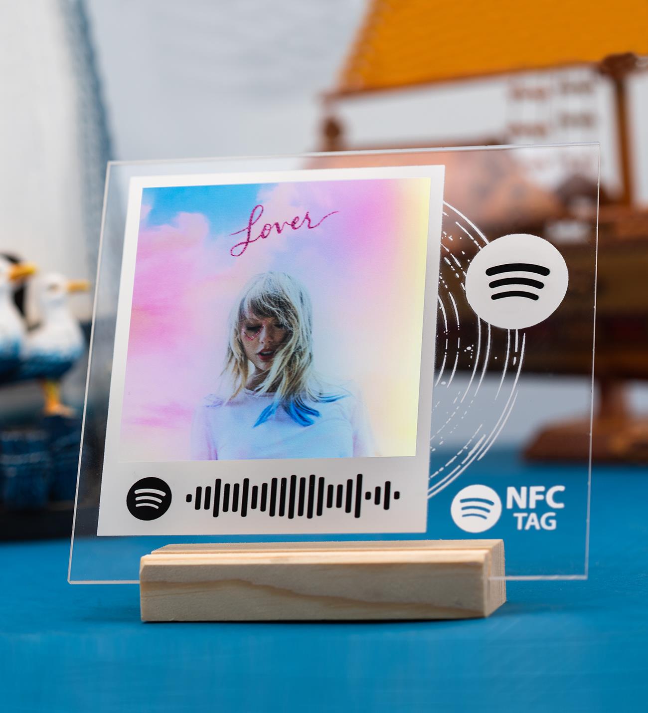 Özelleştirelebilir NFC Akıllı Spotify PlakgiftmodaGmig000079