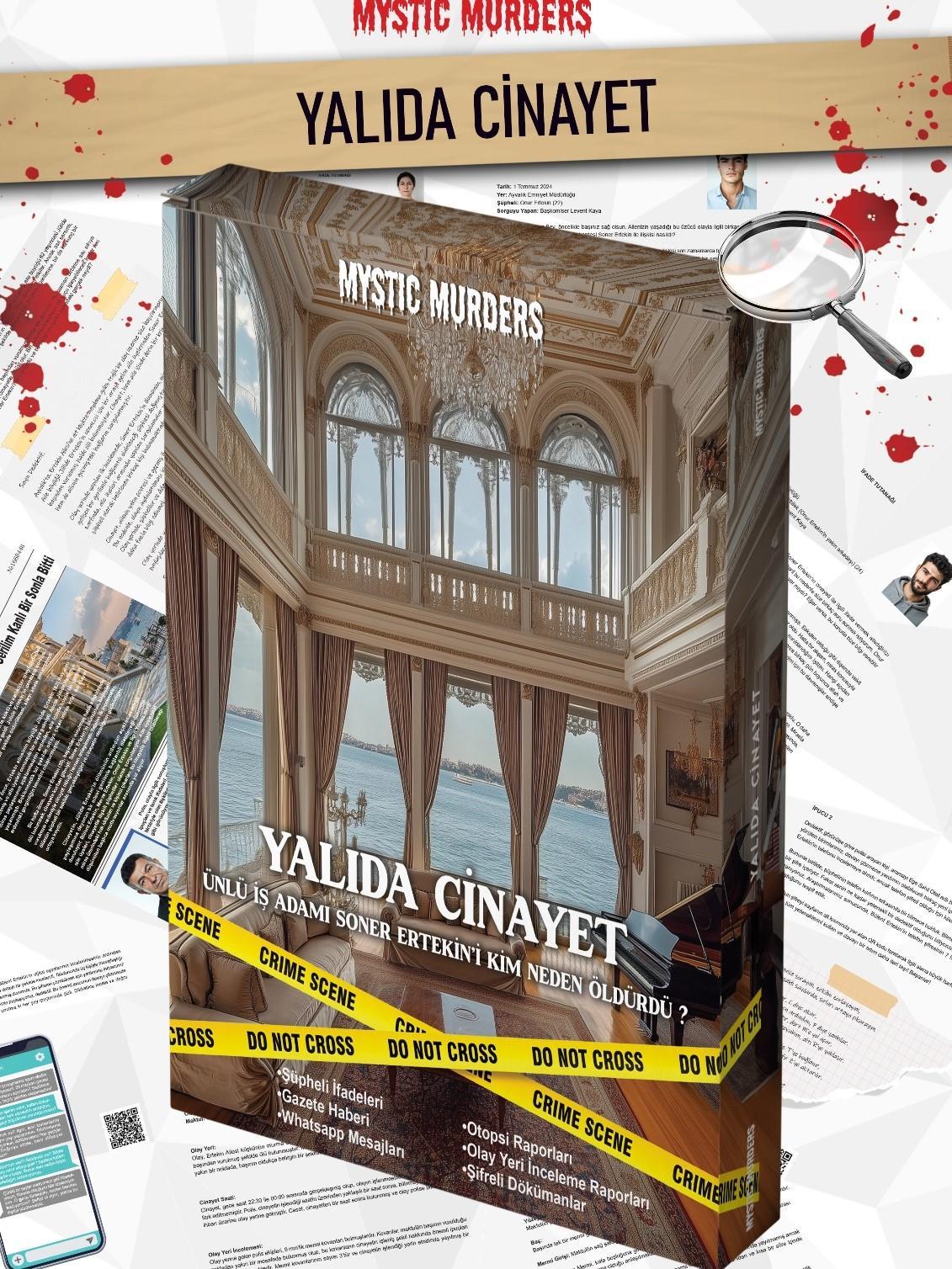 Dedektiflik Cinayet Çözme Oyunu - Yalıda Cinayet Dedektif OyunugiftmodaGmig000101