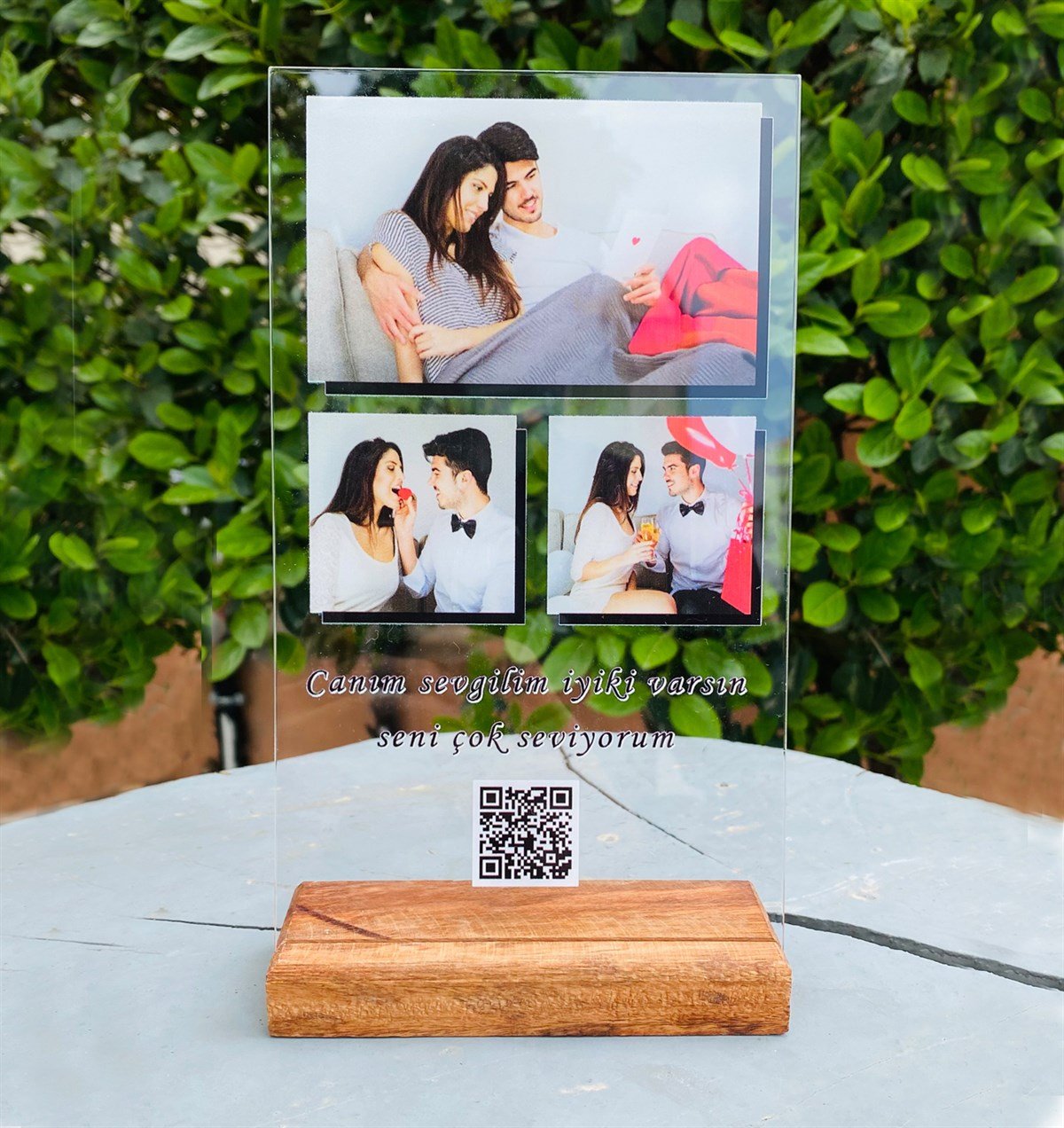 Kişiye Özel Fotoğraflı Ve Karedekodlu PlakgiftmodaGmig000032