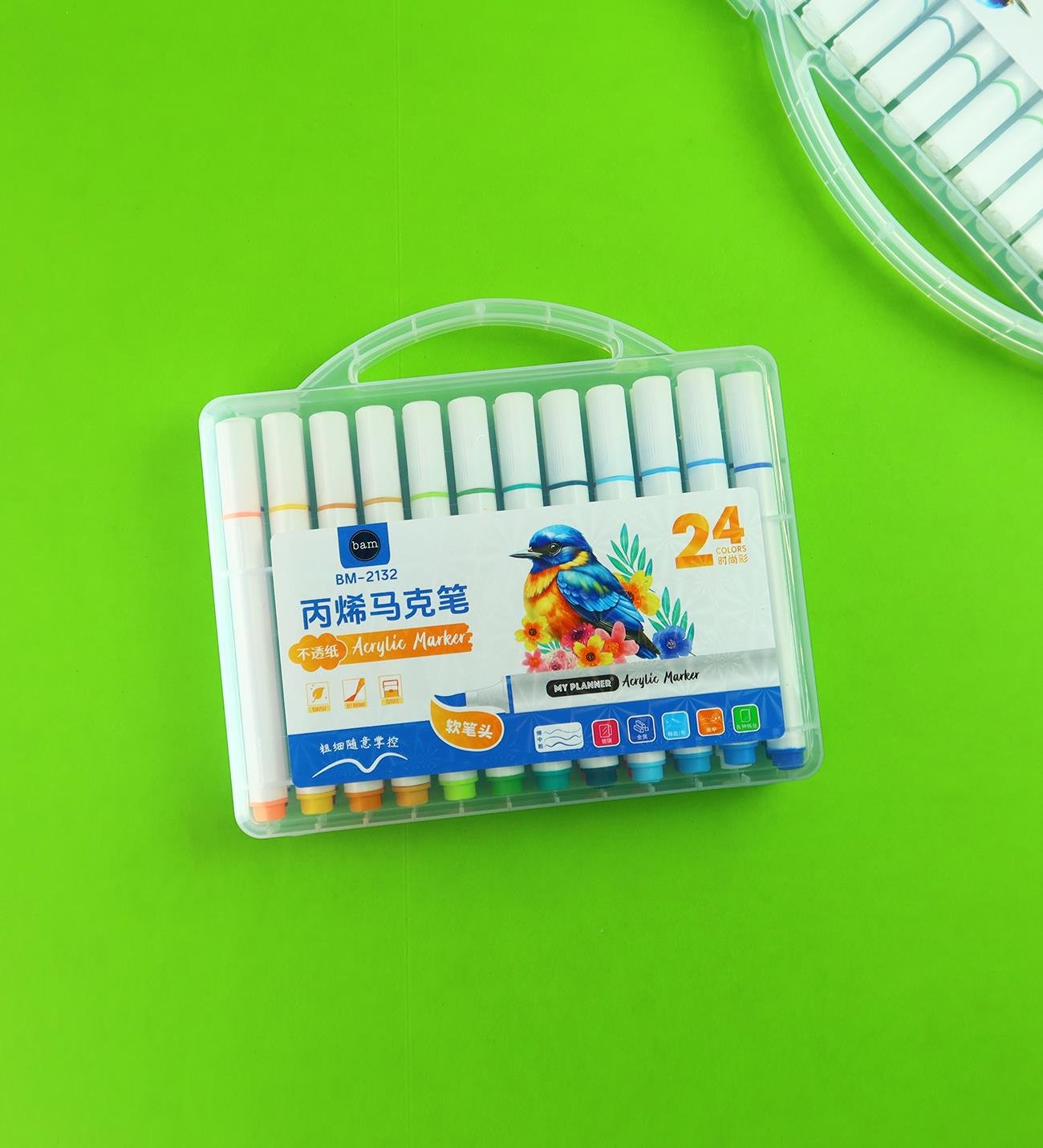 24  Renk Akrilik Marker Kalem SetigiftmodaBM-2132