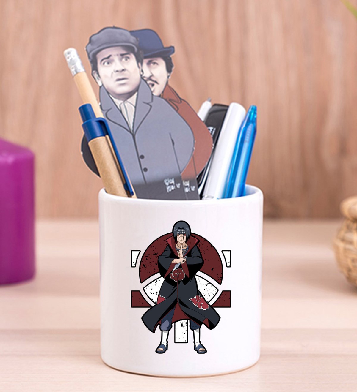 İtachi 2 Anime Tasarımlı Seramik Kalemlik	giftmodaGmklm100111