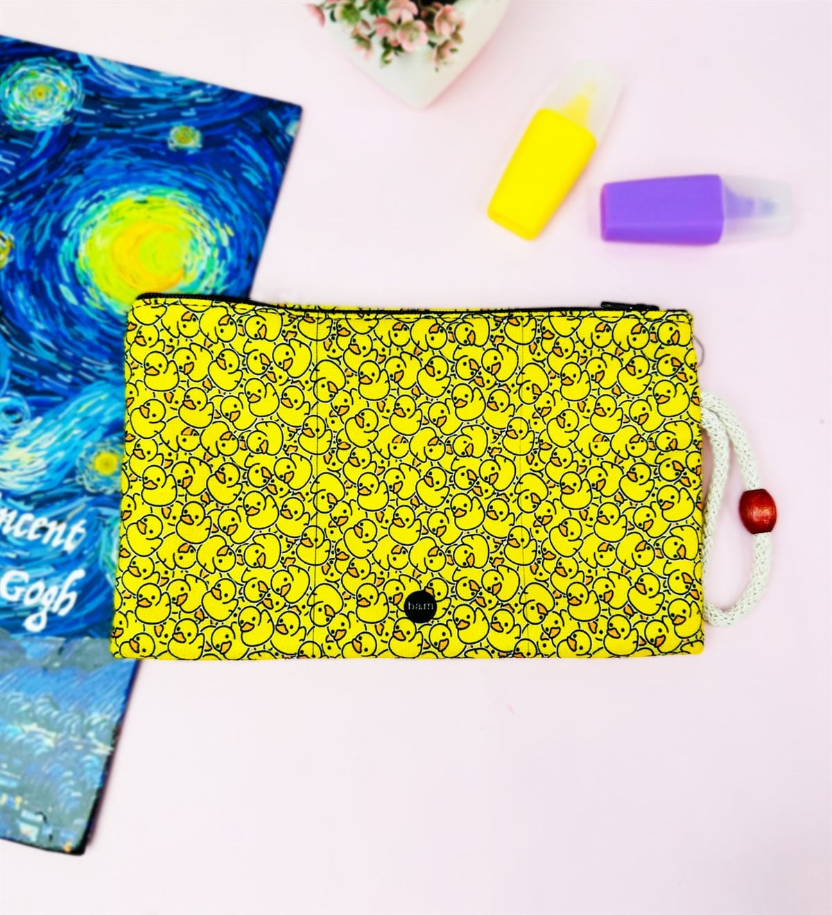 Civciv Tasarımlı Bez Kalemlik CüzdangiftmodaGmklm100208