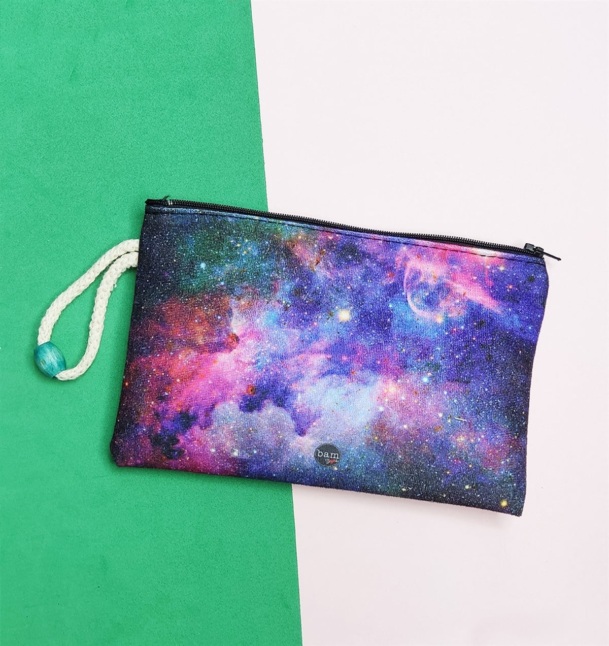 Space Tasarımlı Bez Kalemlik CüzdangiftmodaGmklm100018