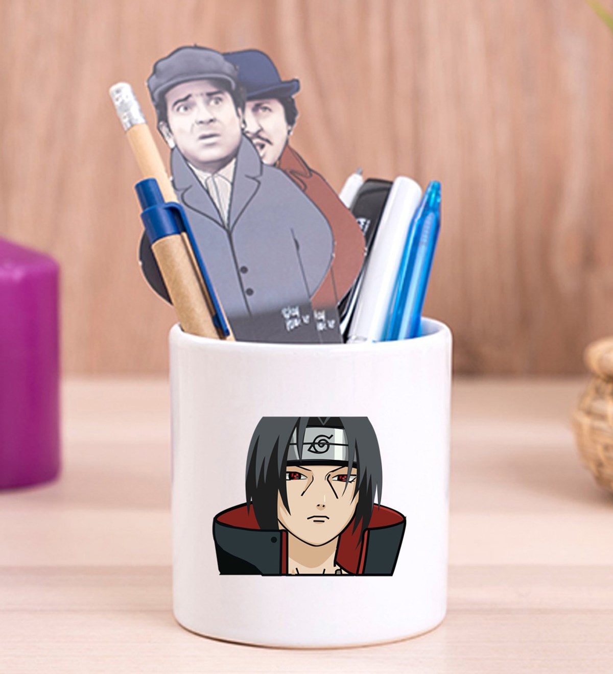 Naruto One Anime Tasarımlı Seramik Kalemlik	giftmodaGmklm100137