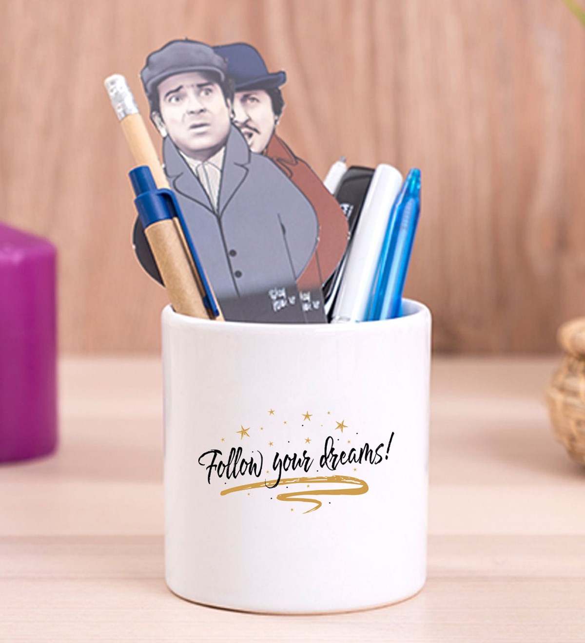Follow Your Dream Tasarımlı Seramik KalemlikgiftmodaGmklm100098