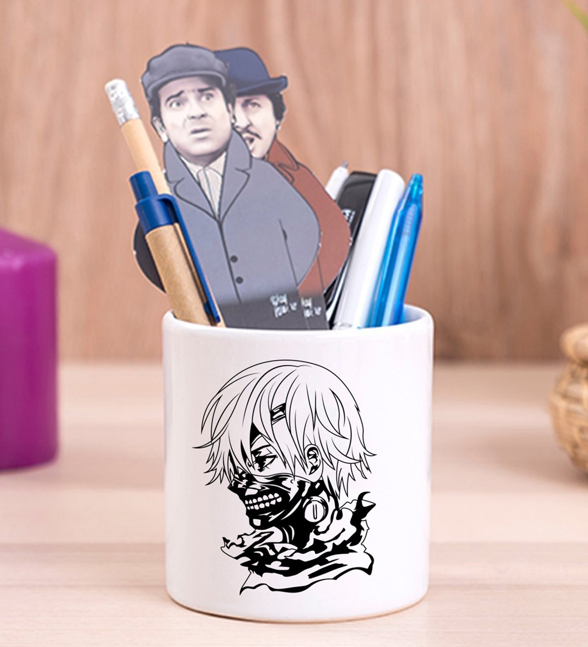 Kaneki Ken 2 Anime Tasarımlı Seramik Kalemlik	giftmodaGmklm100120