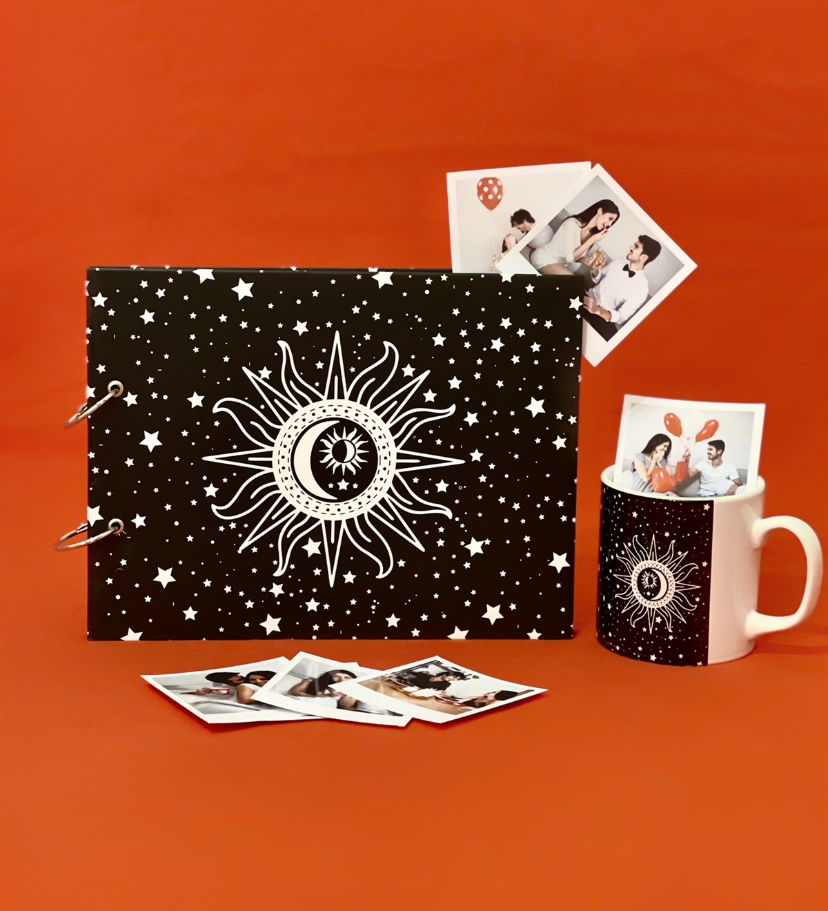 Kişiye Özel 20 Fotoğraflı Tarot Tasarımlı Albüm Ve Kupa SetGiftmodaGmhs100138