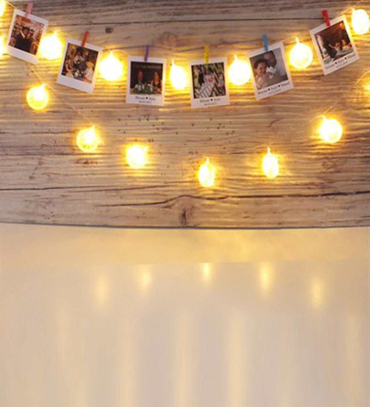 Kişiye Özel 6 Fotoğraflı Limon Led Lamba
