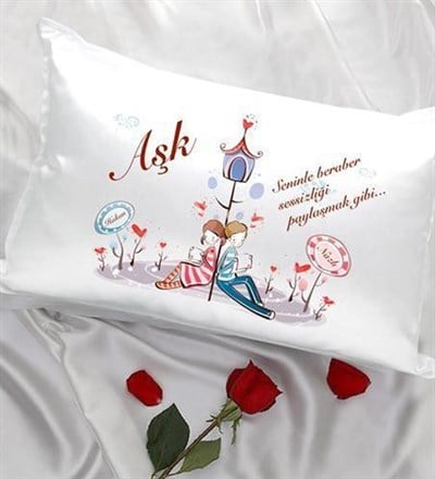 Kişiye Özel Aşk Yastık