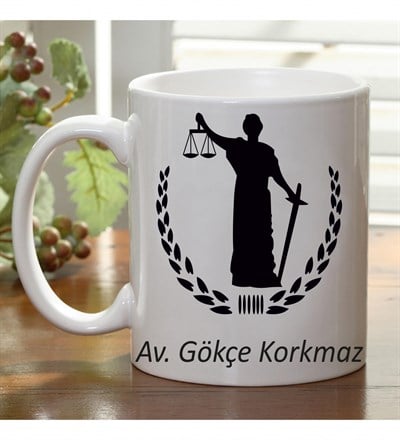 Kişiye Özel Avukat Kupa Bardak