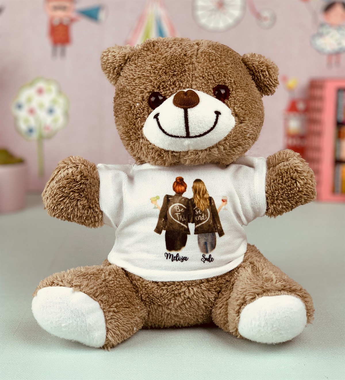 Kişiye Özel Best Friend Tasarımlı AyıcıkGiftmodaBest-Friend-Tasarımlı-Ayıcık-5