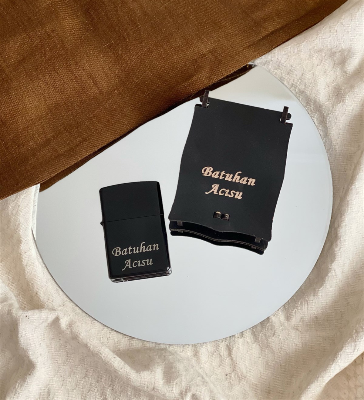 Kişiye Özel Özel Ahşap Kutulu Benzinli Çakmakgiftmodahf8221-Kutu