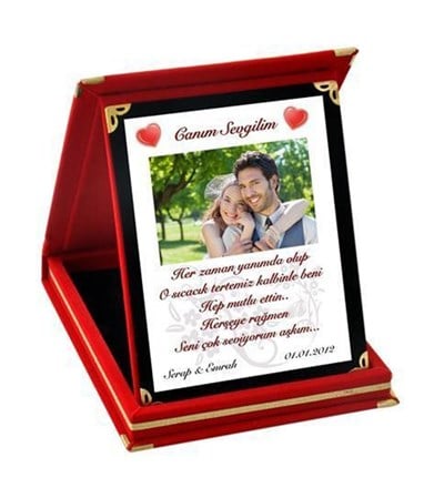 Kişiye Özel Canım Sevgilim Ödül Orta Boy Plaket
