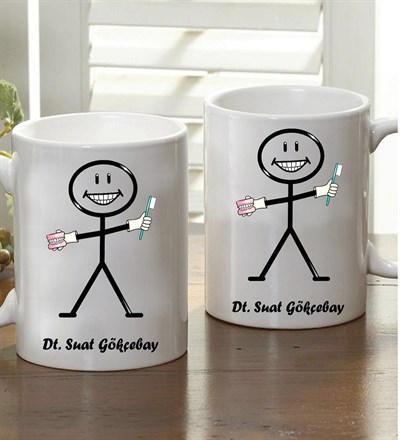 Kişiye Özel Diş Doktoru Kupa Bardak