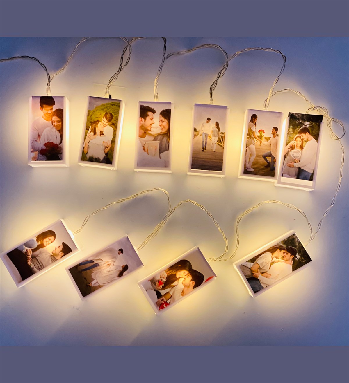 Kişiye Özel Fotoğraflı Çift Taraflı Işıklı Led ŞeridiGiftmodaGM-2522-KO