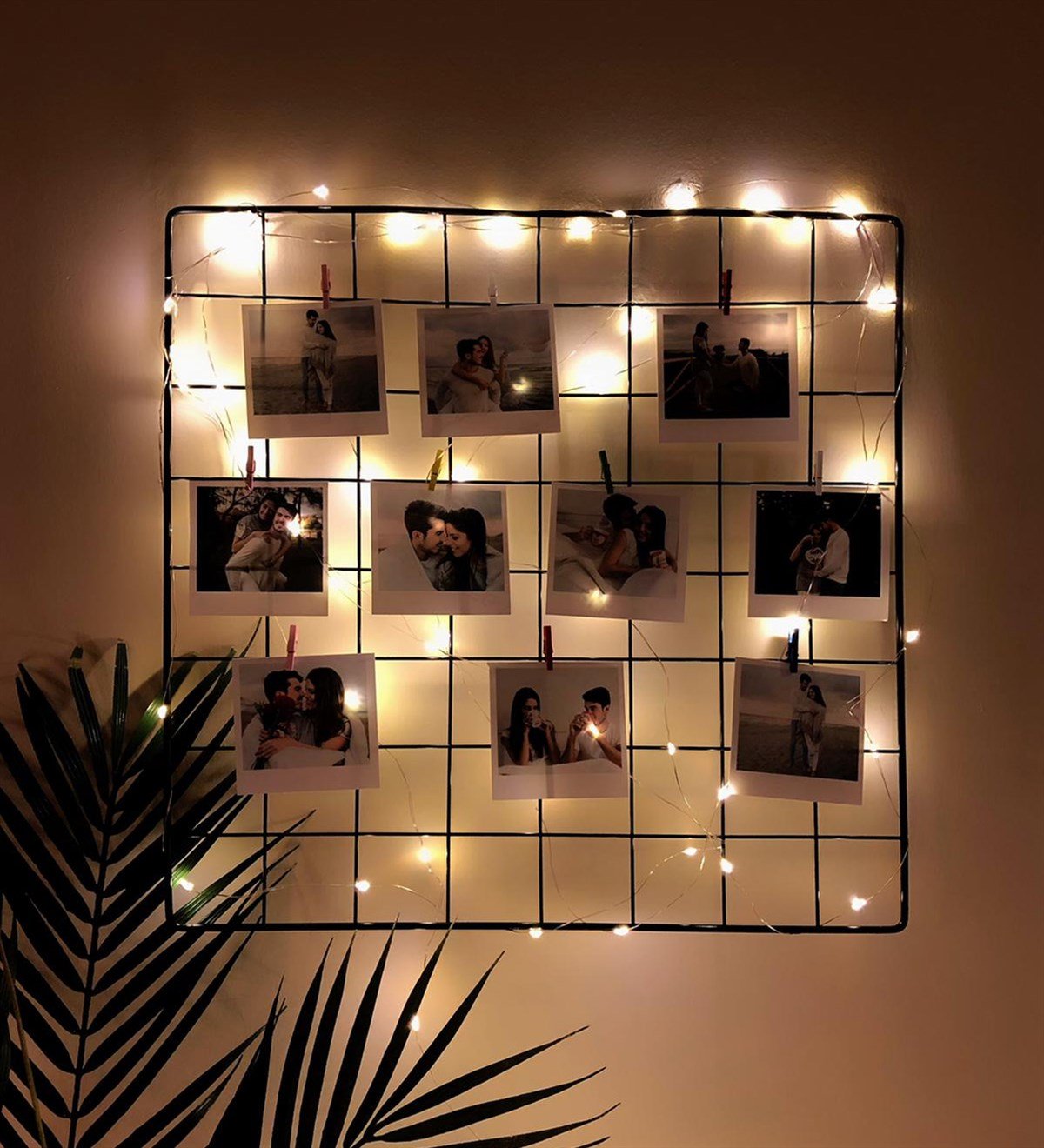 Kişiye Özel Fotoğraflı Işıklı Metal ÇerçeveGiftmodagm-1456