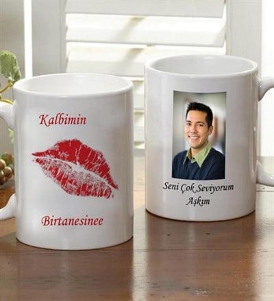 Kişiye Özel Kalbimin Birtanesine Kupa Bardak