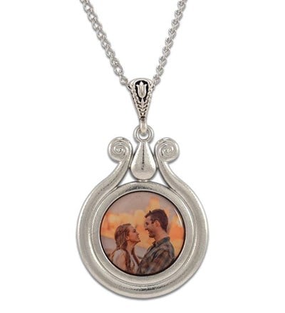 Kişiye Özel Lale Madalyon Kolye