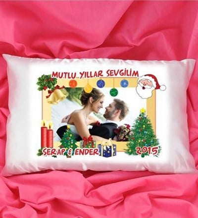 Kişiye Özel Mutlu Yıllar Sevgilim Yastık
