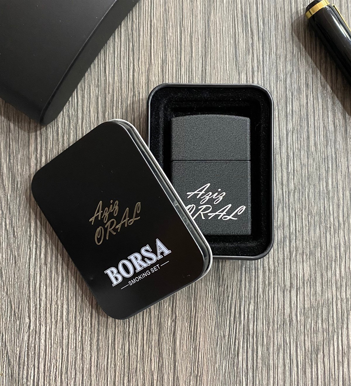 Kişiye Özel Pütürlü Desen ÇakmakGiftmodapütürlü-çakmak-ko