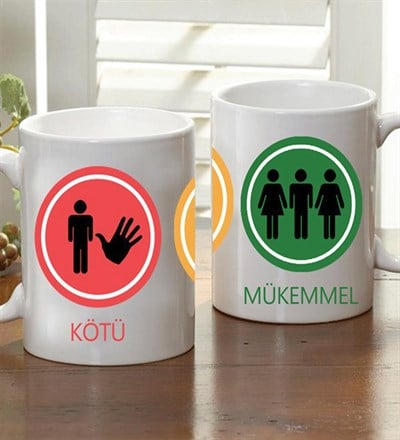 Kişiye Özel Ruh Hali Kupa Bardak